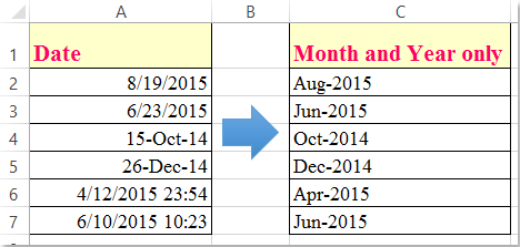 doc extract month and year 1